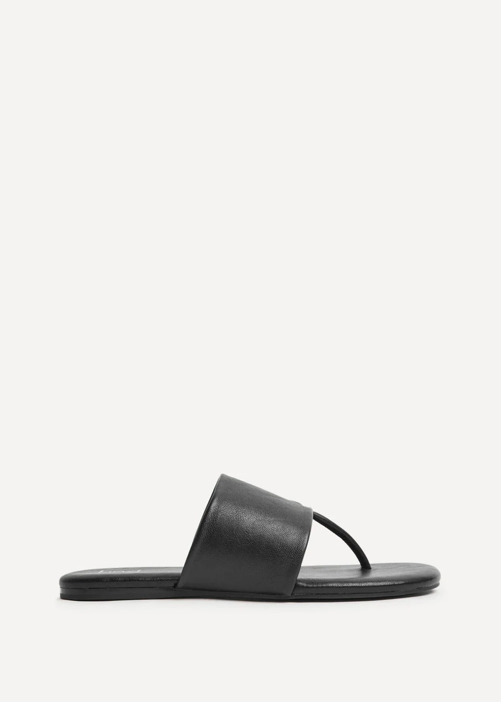 Linzi Amara Black Flat Sandals - 3 Image 2