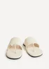 Linzi Amara Ivory Flat Sandals - 3 Image 3