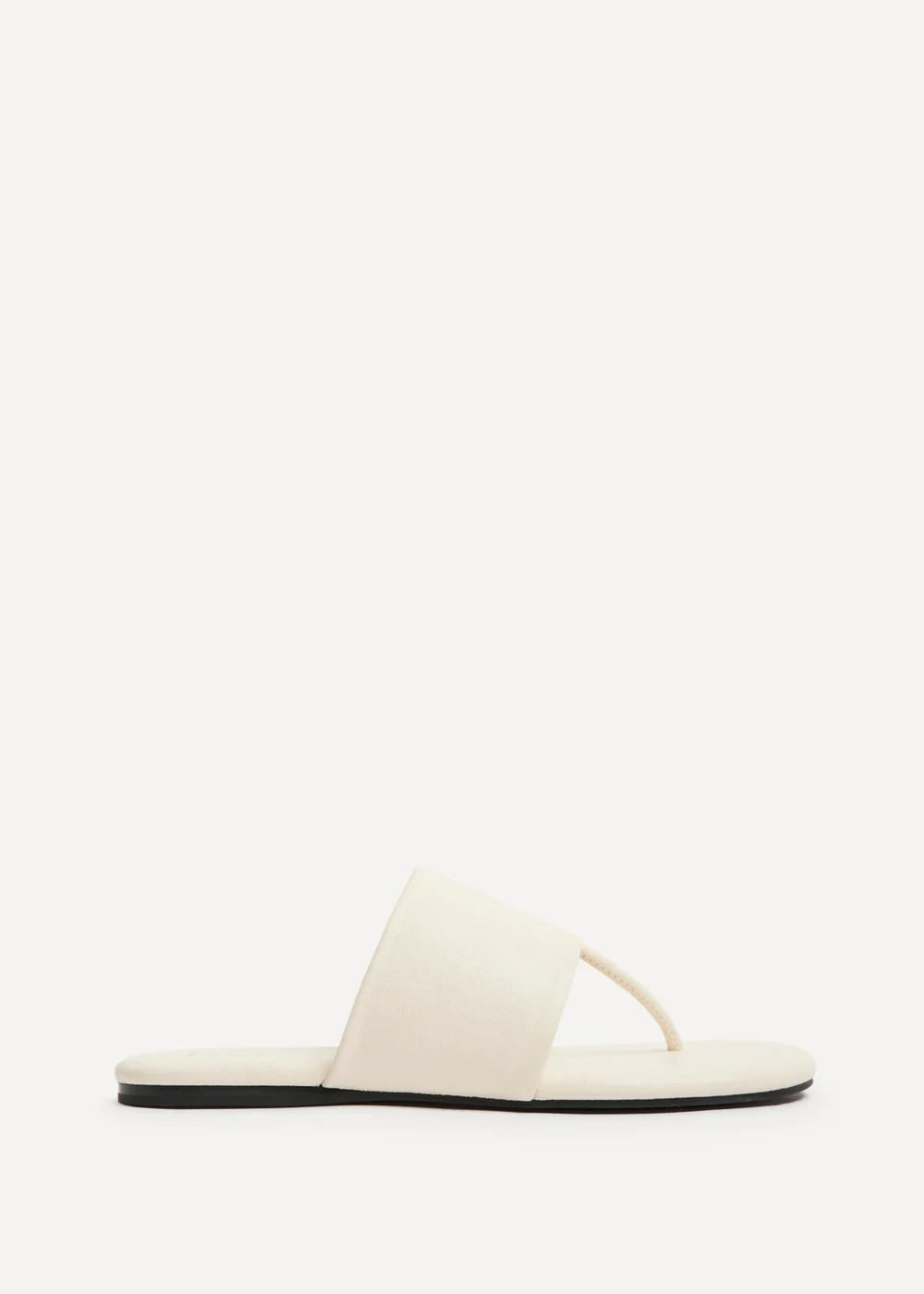 Linzi Amara Ivory Flat Sandals - 3 Image 2