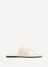 Linzi Amara Ivory Flat Sandals - 3 Image 2