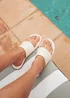 Linzi Amara Ivory Flat Sandals - 3 Image 1
