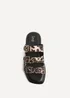 Linzi Satellite Leopard Print Flat Sandals - 7 Image 4