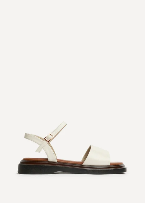 Linzi Balance Ivory Flat Sandals - 8 Image 2