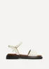 Linzi Balance Ivory Flat Sandals - 8 Image 2