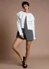 Neon Rose Cream Cape Cardigan - XS Image 4