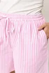 Yours Curve Pink Stripe Shorts - 18 Image 4