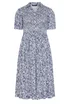 Yours Curve Blue Floral Midi Dress - 18 Image 5