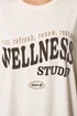 Yours Active Curve Cream Wellness Studio T-Shirt - 30-32 Image 5