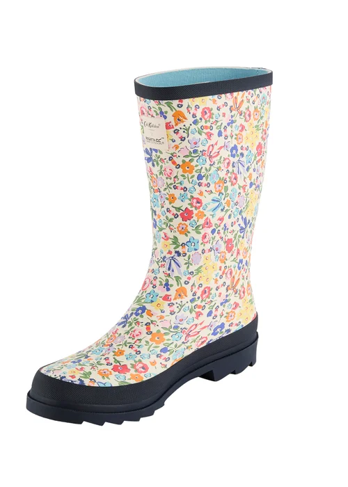 Regatta Quarter Cath Kidston Welly Cream Harmony Ditsy - 3 Image 3