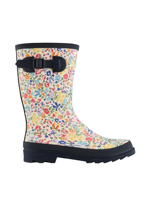 Regatta Quarter Cath Kidston Welly Cream Harmony Ditsy - 3 Image 2