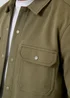 Threadbare Soft Green Cotton Blend Popper Fastening Pique Shacket - S Image 5