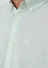 Threadbare Green Linen Blend Long Sleeve Shirt - M Image 5