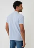 Threadbare Soft Green Two Tone Cotton Pique Polo Shirt - 2XL Image 2