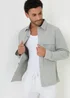 Threadbare Soft Green Linen Blend Lightweight Shacket - XL Image 1