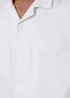 Threadbare White Relaxed Fit Linen Blend Short Sleeve Shirt - S Image 5