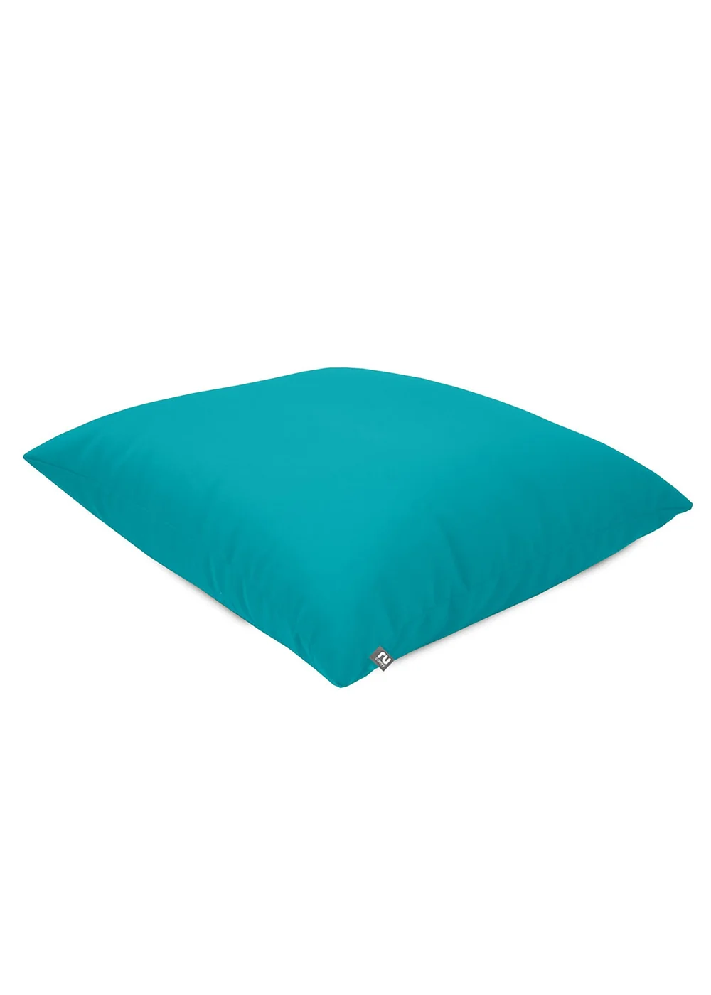 rucomfy Indoor/Outdoor Floor Cushion Turquoise Beanbag - One Size Image 2