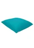 rucomfy Indoor/Outdoor Floor Cushion Turquoise Beanbag - One Size Image 2
