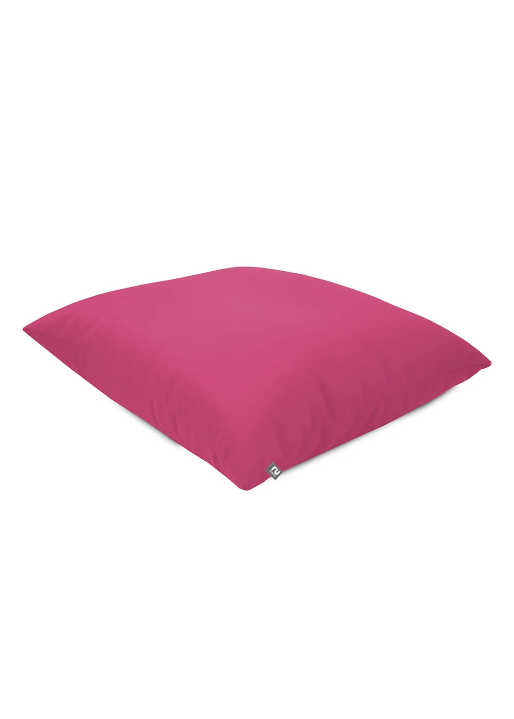 rucomfy Indoor/Outdoor Floor Cushion Pink Beanbag - One Size Image 2