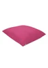 rucomfy Indoor/Outdoor Floor Cushion Pink Beanbag - One Size Image 2