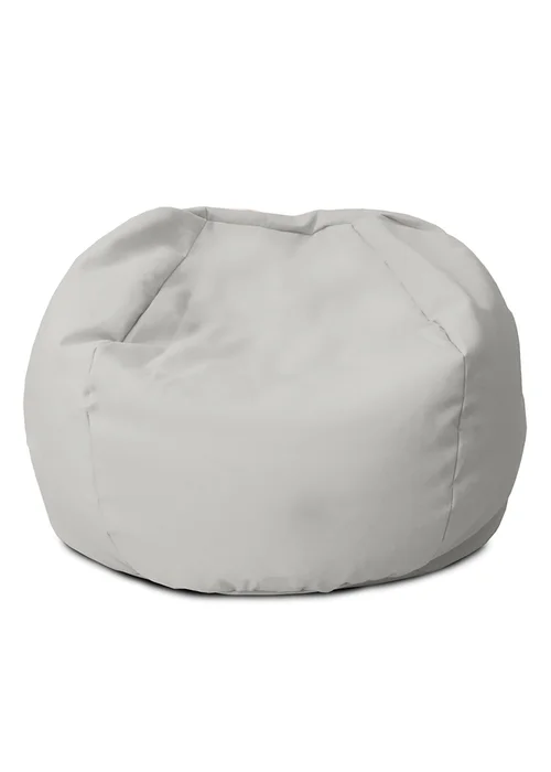 rucomfy Indoor/Outdoor Small Kids Platinum Beanbag - One Size Image 2