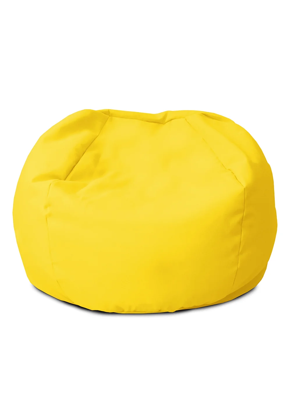 rucomfy Indoor/Outdoor Small Kids Yellow Beanbag - One Size Image 2
