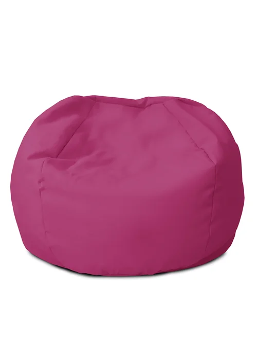 rucomfy Indoor/Outdoor Small Kids Pink Beanbag - One Size Image 3