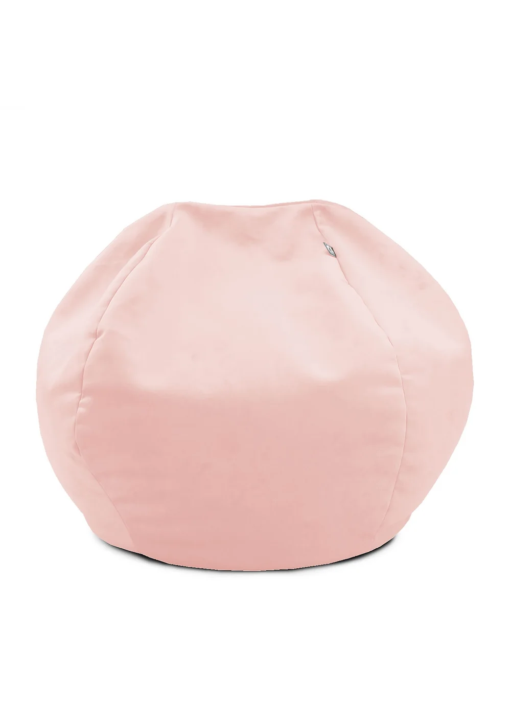 rucomfy Velvet Kids Slouchbag Pink Beanbag - One Size Image 2