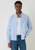 Threadbare Blue Stripe Cotton Poplin Cropped Fit Shirt - 2XL Image 5