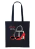 Spiral Galaxy Devil Wears Prada Icons Black Graphic Adult Tote Bag - One Size Image 1