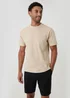 Threadbare Black Linen Blend Shorts with Belt - 32/L32 Image 3
