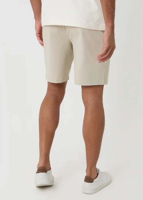 Threadbare Stone Regular Fit Stretch Chino Shorts - 30/L32 Image 2