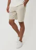 Threadbare Stone Regular Fit Stretch Chino Shorts - 30/L32 Image 1