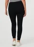 Izabel London Black Adjustable Drawstring Waist Slim Joggers - 8 Image 2