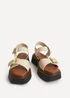 Linzi Preserve Nude Flatform Sandals - 7 Image 3