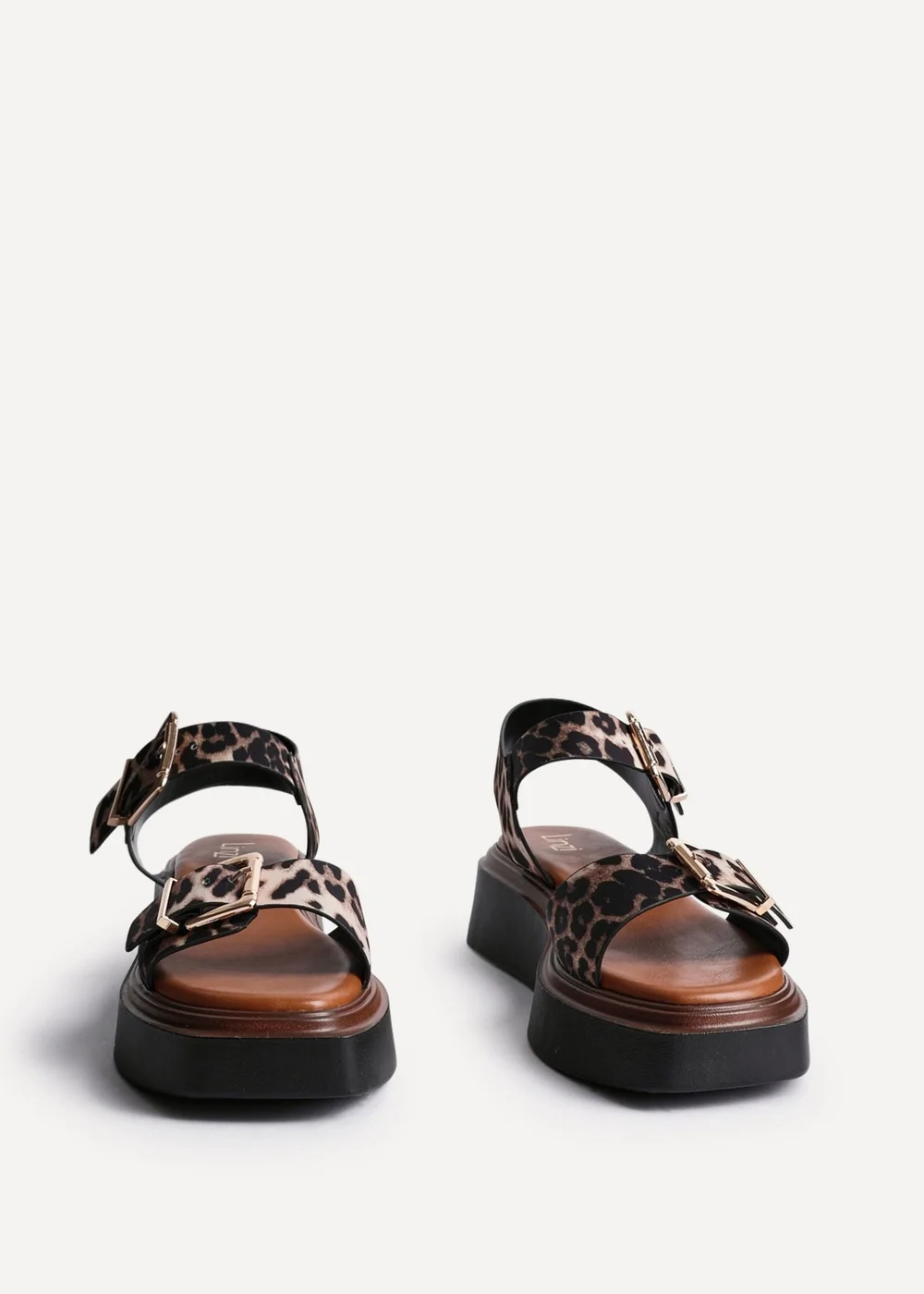 Linzi Preserve Leopard Flatform Sandals - 6 Image 3