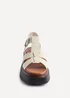 Linzi Subtract Nude Gladiator Flatform Sandals - 5 Image 4