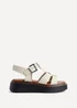 Linzi Subtract Nude Gladiator Flatform Sandals - 5 Image 2