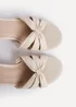 Linzi Broadway Nude Faux Leather Heeled Sandals - 4 Image 5