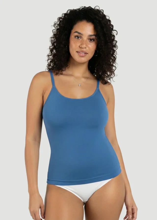 Conturve Daily Blue Shaping Scoop Neck Cami