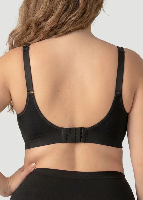 Conturve Black Contour Wirefree Bra - 4XL Image 2