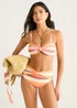 Gini London Multi Color Stripe God Hardware Bikini Top - 14 Image 1