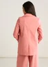 Gini London Coral Edge To Edge Linen Jacket - 10 Image 2