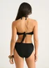 Gini London Black Sun Trim Halter Neck Bikini Top - 10 Image 2