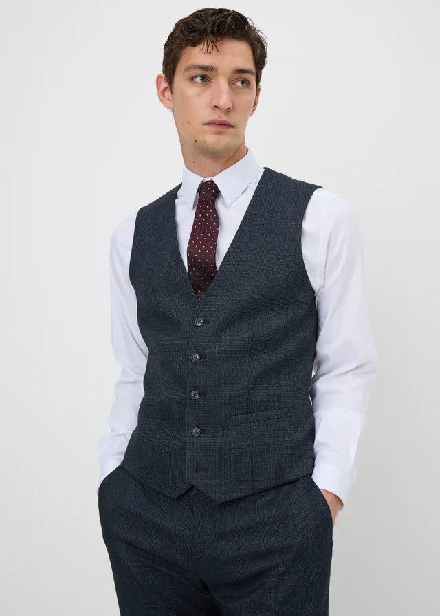 Taylor & Wright Richmond Check Suit Waistcoat