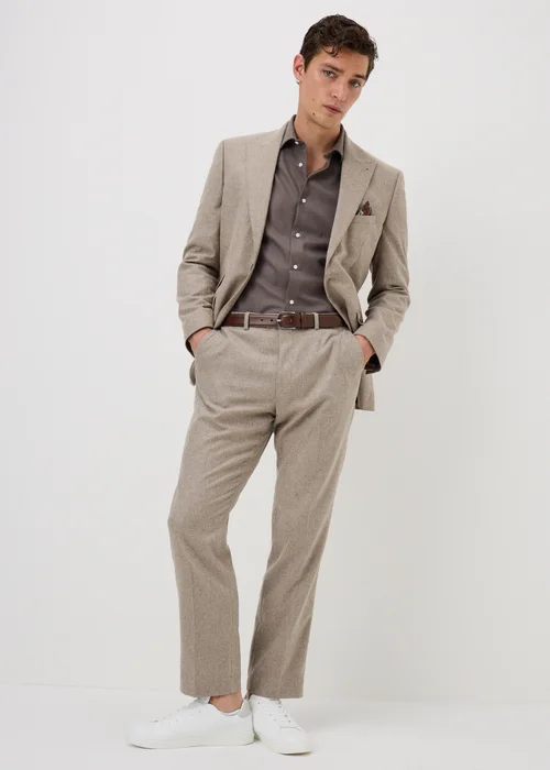 Taylor & Wright Regent Italian Stone Tailored Fit Suit Jacket - 38 Chest Short Image 4