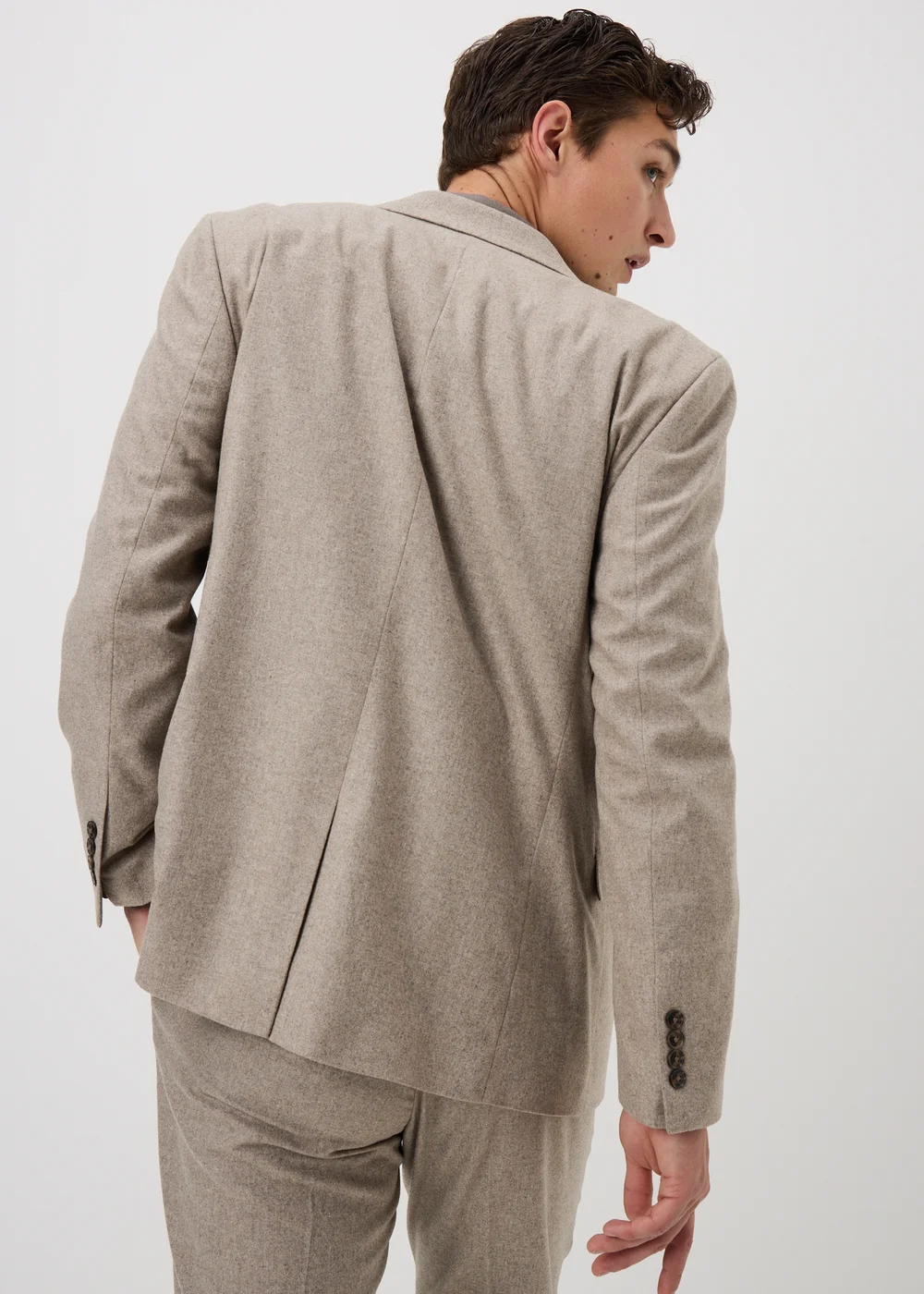 Taylor & Wright Regent Italian Stone Tailored Fit Suit Jacket - 38 Chest Short Image 2