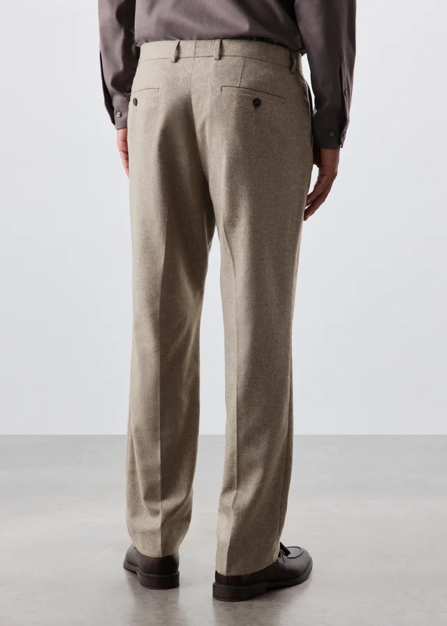Taylor & Wright Regent Italian Stone Tailored Fit Suit Trousers