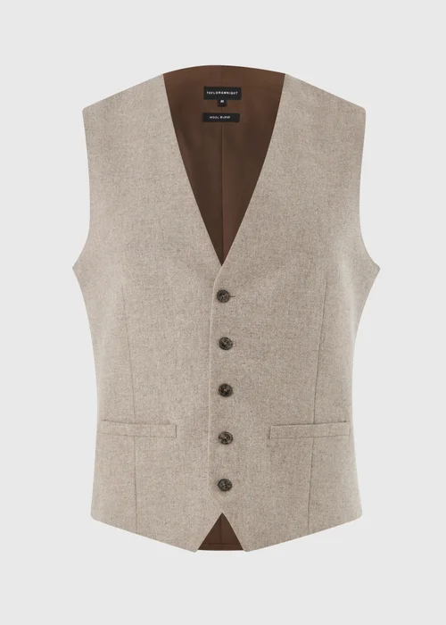 Taylor & Wright Regent Italian Stone Suit Waistcoat - XS Image 5