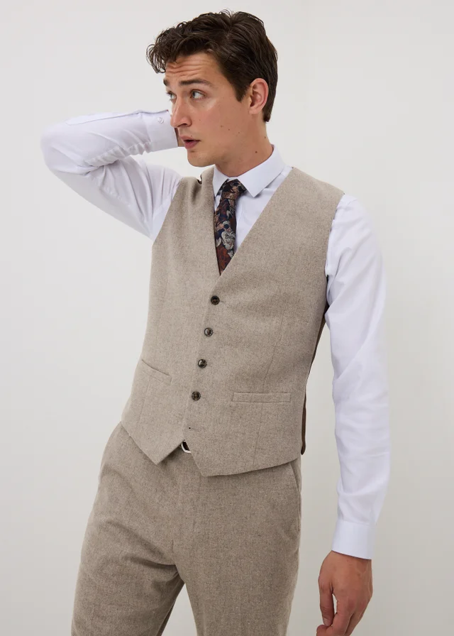 Taylor & Wright Regent Italian Stone Suit Waistcoat