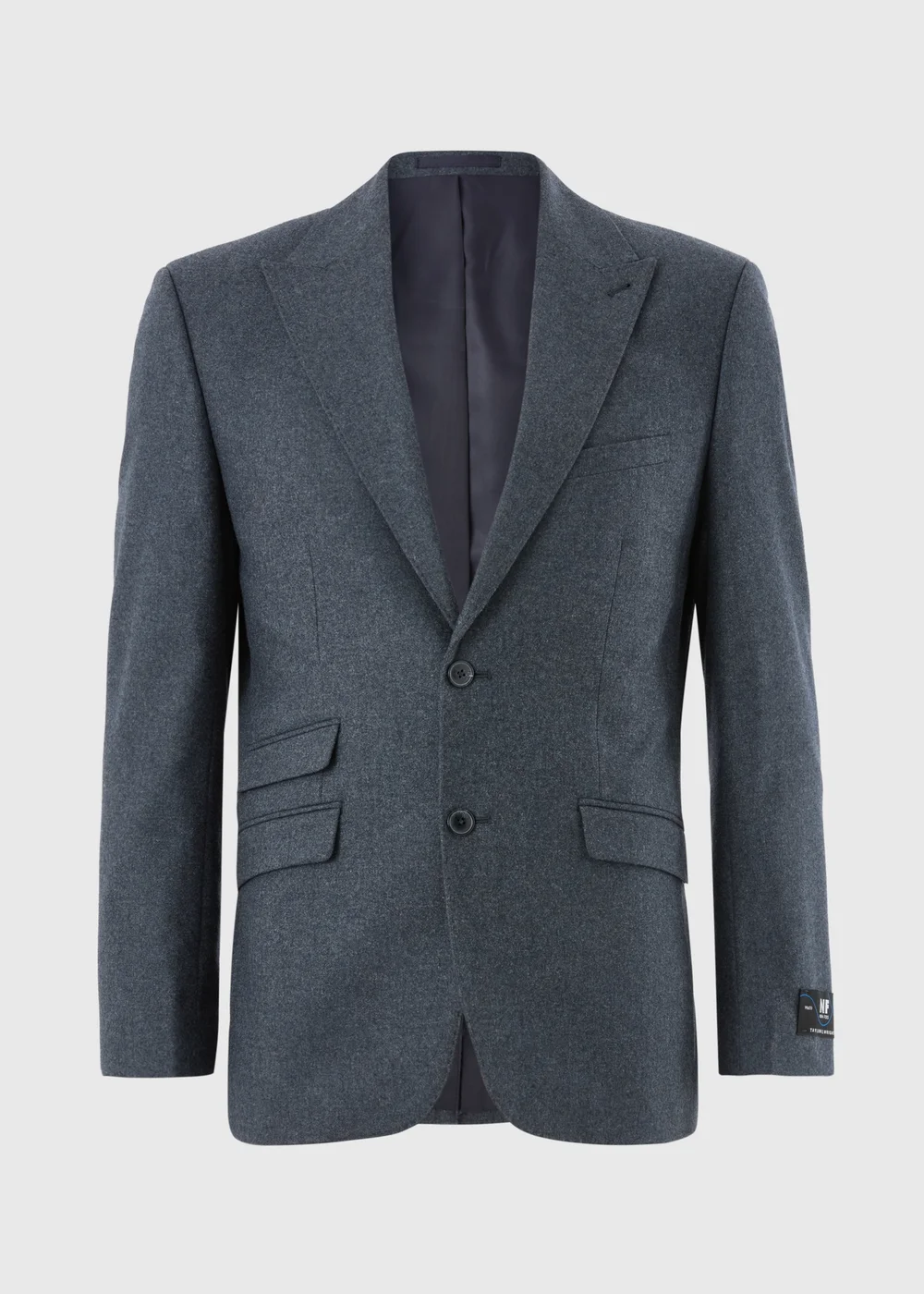 Taylor & Wright Derwent Italian Denim Tailored Fit Suit Jacket - 38 Chest Short Image 5